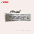 Anti-vandal Metal Keyboard and Touch Pad